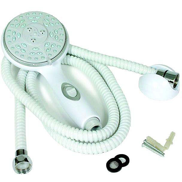 Camco 43714 Shower Head Kit, White