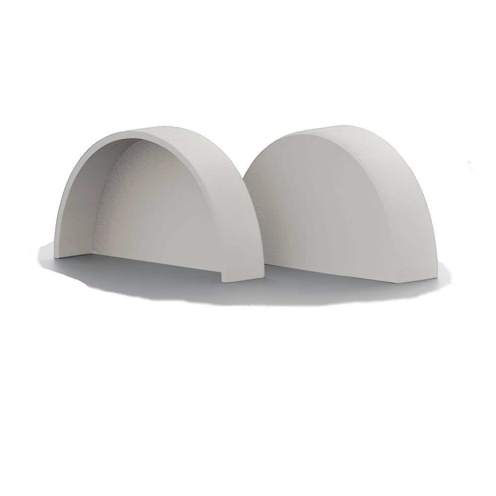 Tessilmare, Bino 65 PVC End Cap, White