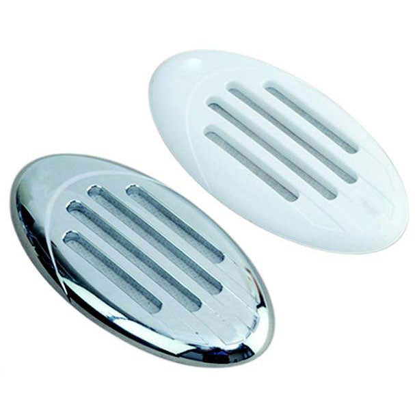 SeaDog 431230 Drop In 4 Amp 108 DB Horn V.2 with Grills | Powder Coated Steel & Injected Molded Nylon