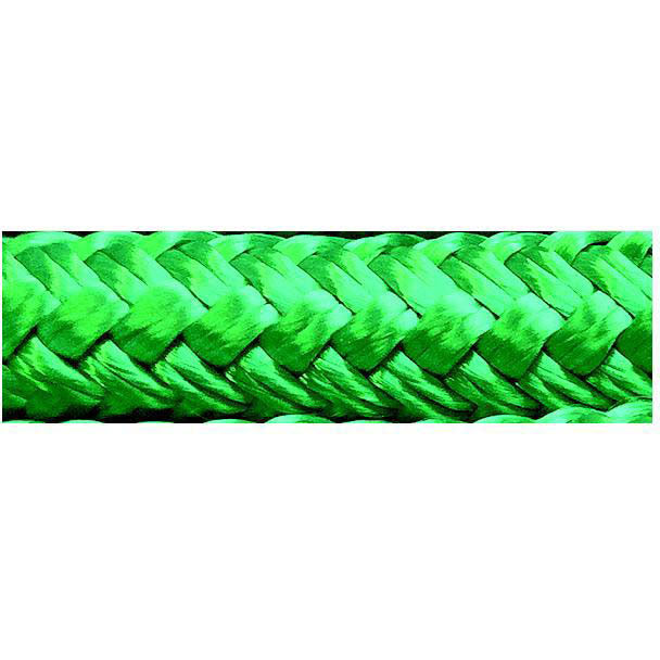 Sea Dog 302110006GN1 Premium Double Braided Nylon Fender Line, 3/8" x 6', Green pr.
