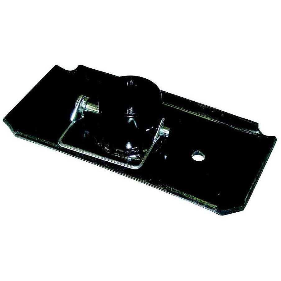 Bal Products 29056B Short Foot Pad with Locking Pin for RV Trailer 2" Jack Tubes