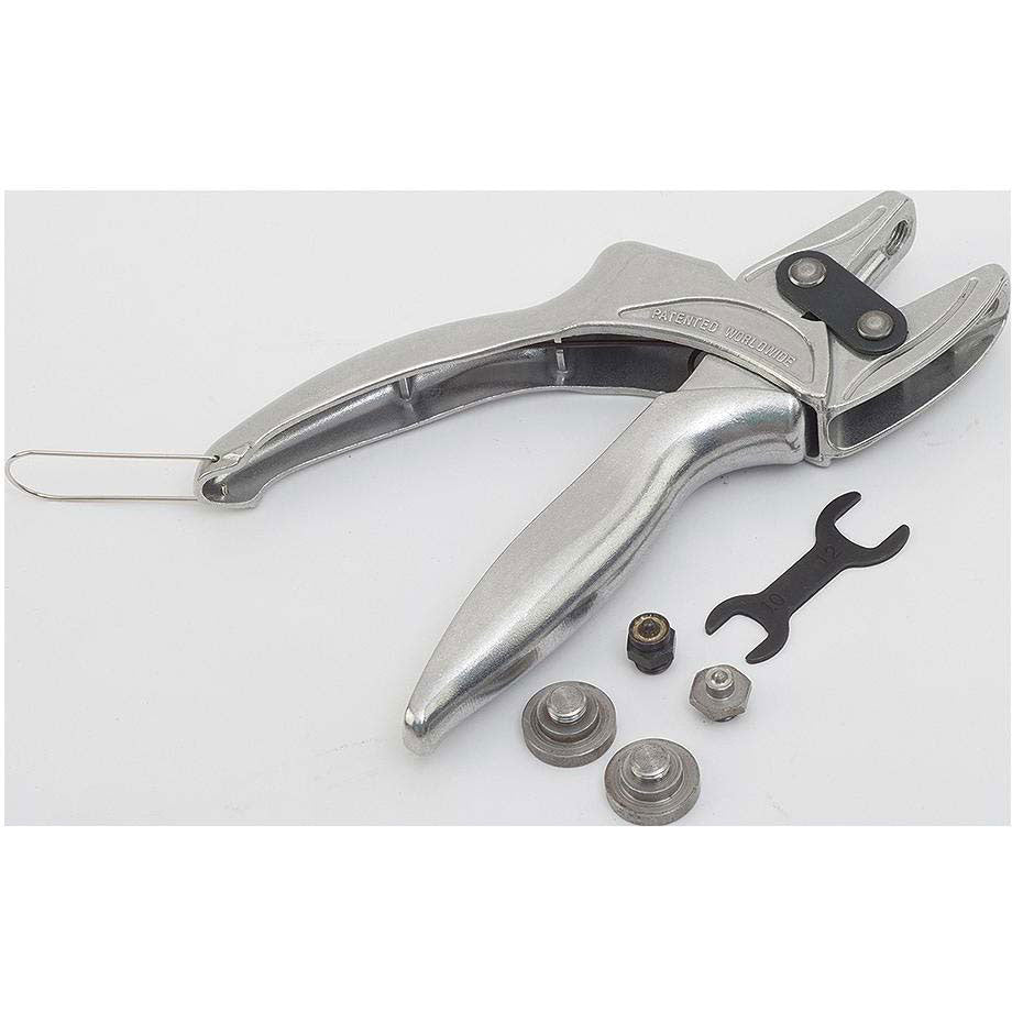 SeaDog 299190 Canvas Snap Tool | Includes Die Wrench & (3) Removable Dies | Aluminum/Steel