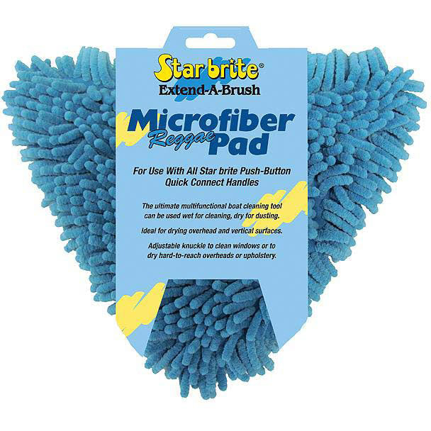 Starbrite 40128 Microfiber Reggae Pad Fits Quick Connect Handle (Sold Separately)