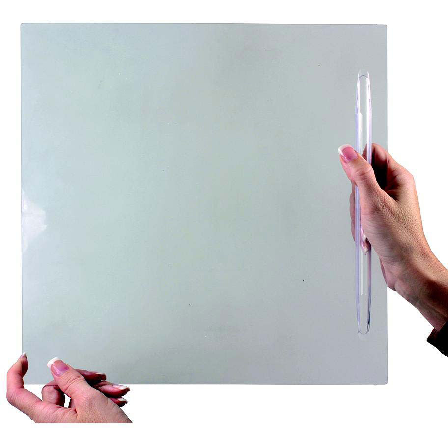 JR Products 11195 Clear RV Screen Door Slider Replacement for 12" Wide Tracks