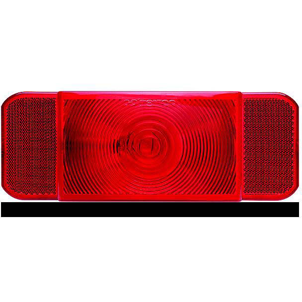 Optronics RVST60P Low Profile RV Combination Tail Light, White Passenger Side