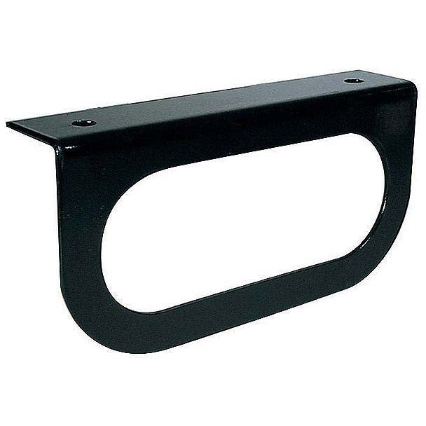 Anderson Black, Powder-Coated Steel Mounting Bracket For Use With Oval Lights