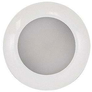 Scandvik 41672P S3 Surface Mount LED Downlight w/White Bezel, Cool White / Blue
