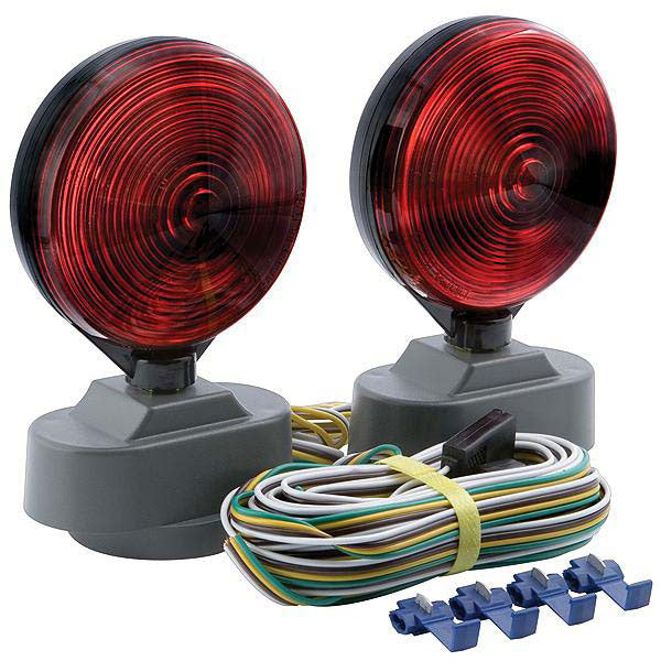 Optronics TL21RK Magnet Mount Towing Light Kit | Includes 20' Wiring Harness
