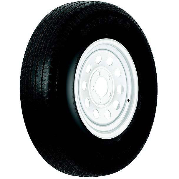 Loadstar ST Radial Tire and Wheel (Rim) Assembly ST205/75R-14 5 Hole C Ply