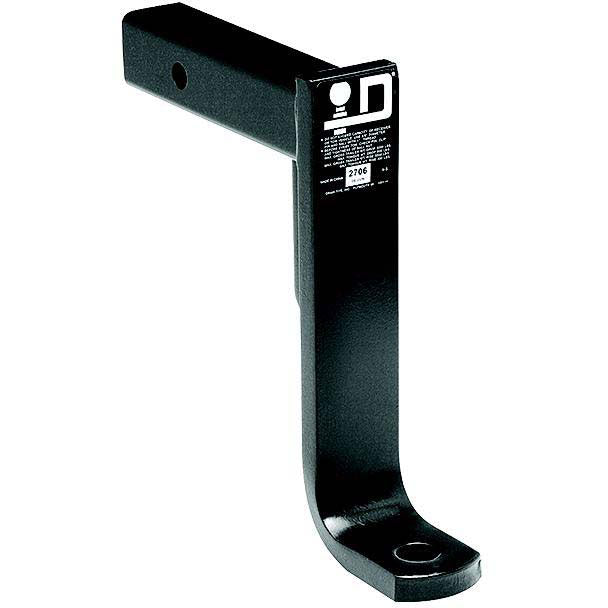 Draw-Tite 2706 Class III Trailer Hitch Ball Mount, 9-3/4" Rise, 11" Drop