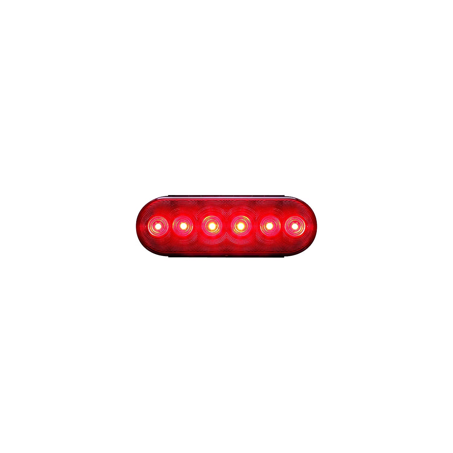 Optronics STL12RBP Fleet Count Waterproof LED Oval Stop & Turn Tail Light