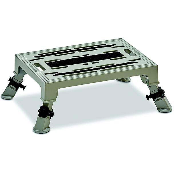 Stromberg Carlson PA275 Die Case Aluminum Adjustable Leg Platform Step