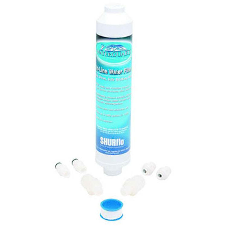 Shurflo 9400950 WaterGuard Universal In Line RV Drinking Water Filter