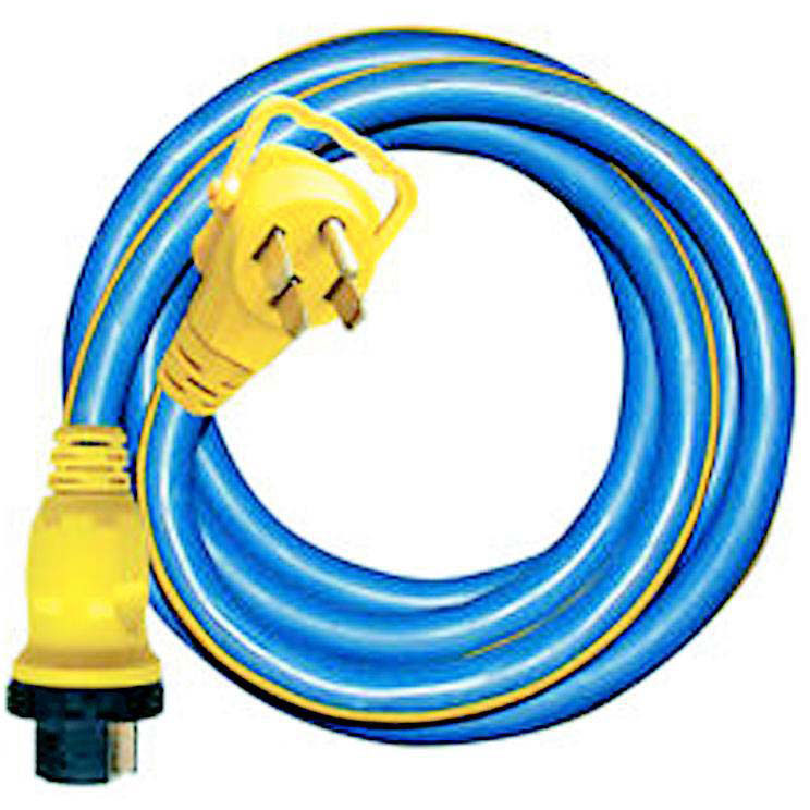 AP Products Power & Lighting 50A Locking E-Zeegrip Extension Cord, 25'