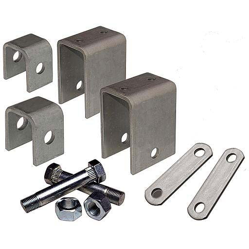 Dexter Single Axle Hanger Kit For Use With 1-3/4" Double Eye Springs