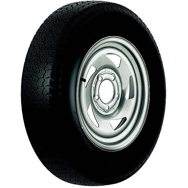 Loadstar Bias Tire and Wheel (Rim) Assembly ST175/80D-13 5 Hole C Ply