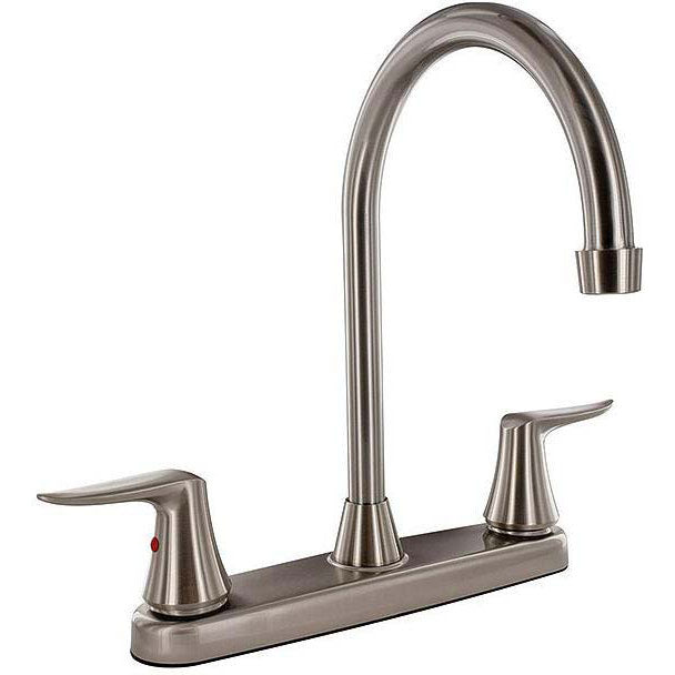 Valterra PF221403 Catalina™ Two Handle Hi-Arc Kitchen Faucet, Chrome