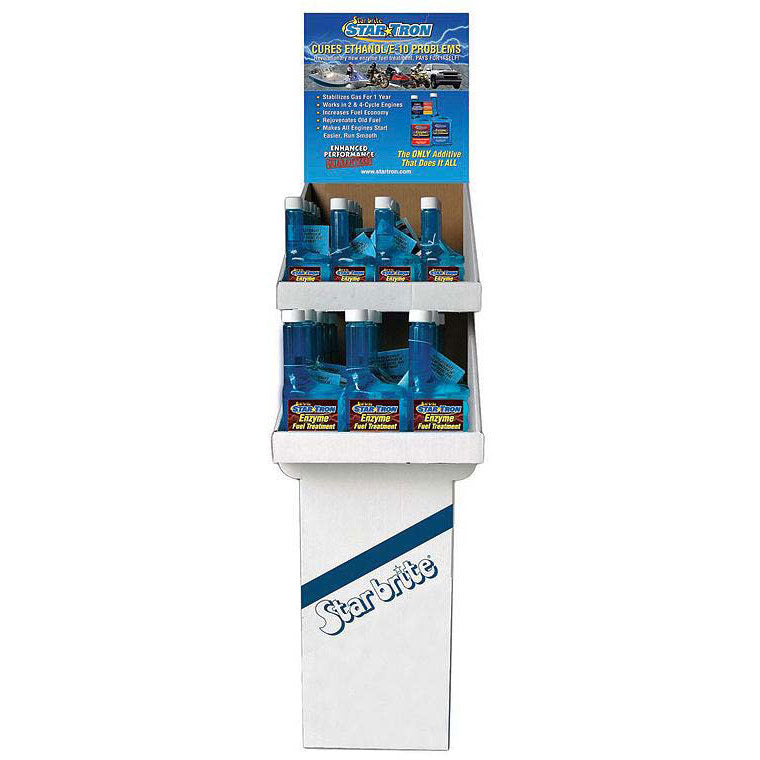 Starbrite 93637 Star Tron Gas Additive Small Floor Marine Display