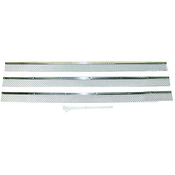Valterra A10-1311VP Stainless Steel Mesh Cover 3 Pack Bug Screens for RV Fridge Vent - Fits Dometic Models with 20" Louver Openings
