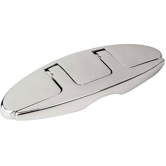 SeaDog 0411151 Oval Folding Cleat w/ Hidden Hex Bolts, Polished SS