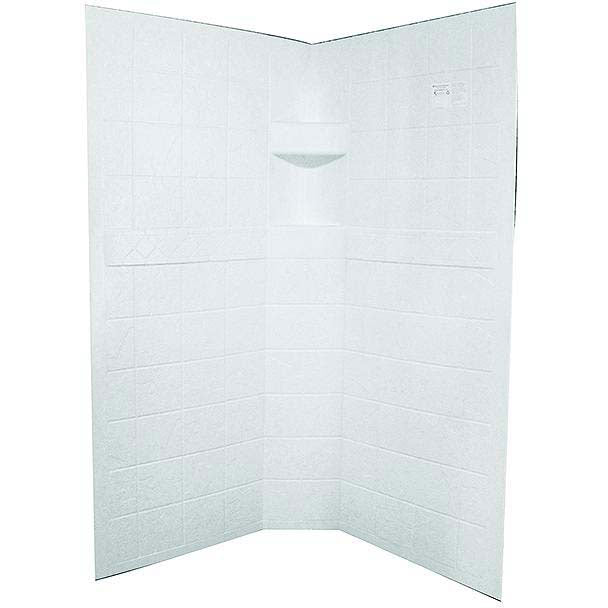 Specialty Recreation Neo Shower Wall, 34" x 34" x 67", White