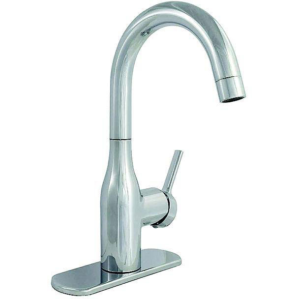 800-PF231310 Premium Slimline Single Handle Bar Faucet, Chrome