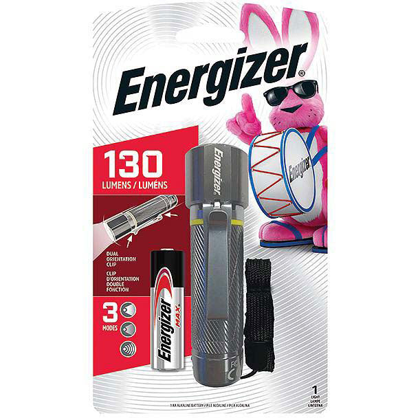 Energizer ENPMHH11E Performance Metal Handheld LED Flashlight