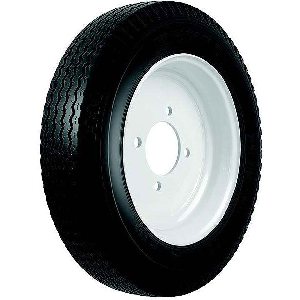 Loadstar Bias Tire and Wheel Assembly 570-8, 5 Hole Rim, 4 Ply Tire