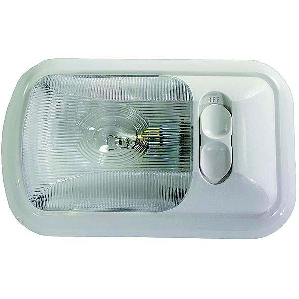 Valterra DG71250VP Incandescent Eurostyle Single Dome Light