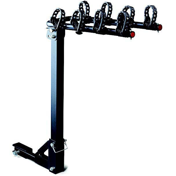 Stromberg-Carlson BC108 Post Mount Folding Bike Rack, 4-Bike