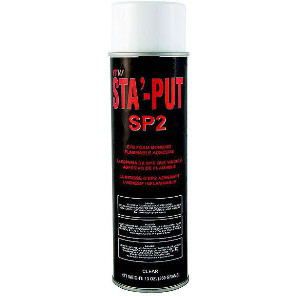 Sta'-Put 001SP213ACC StaPut SP2 Spray Adhesive, Clear, 12 oz.