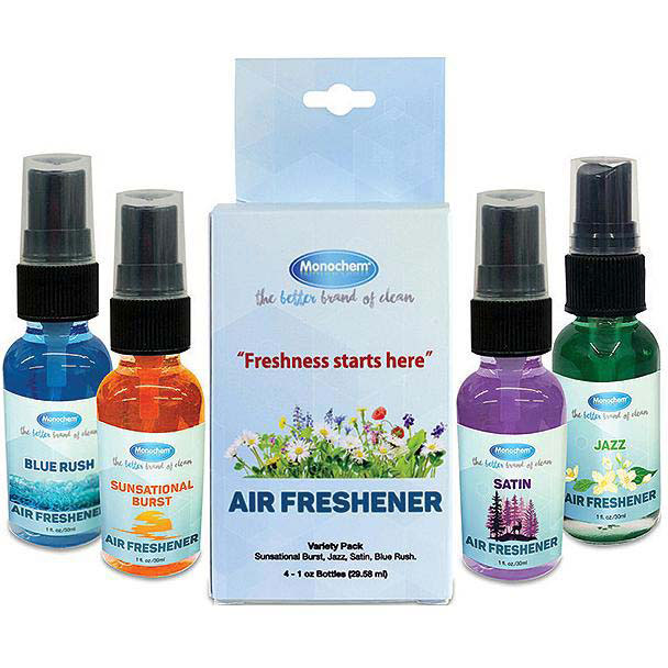 Valterra VM30713 Monochem Air Freshener Spray, (4) 1 oz. Vials