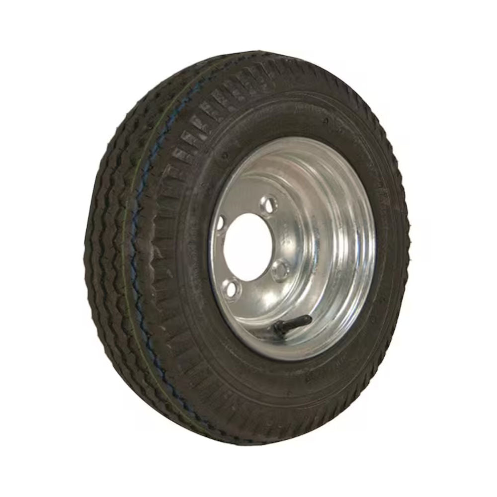 Loadstar Bias Tire and Wheel (Rim) Assembly 480/400-8 4 Hole