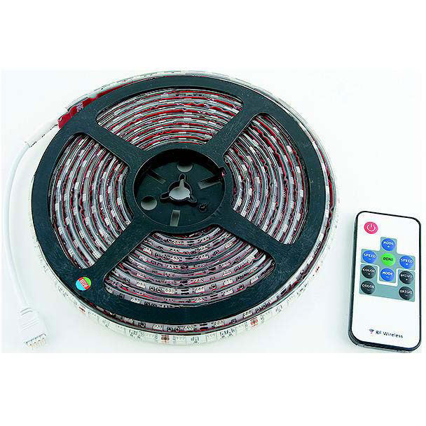 AP Products Ancor RGB LED Color Changing Strip Light, 16'