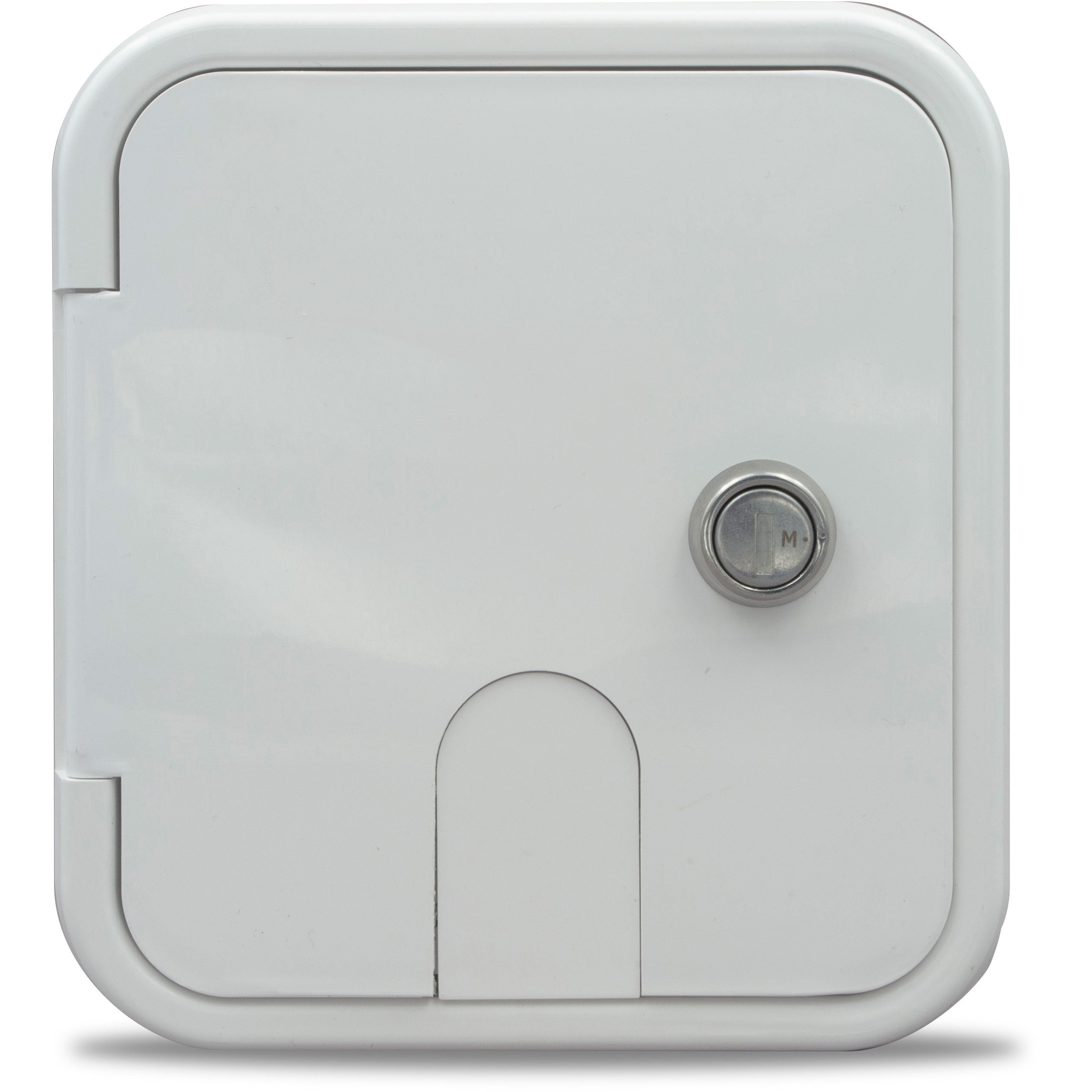 865-94225 City Water Hatch w/Brass Check Valve, Polar White