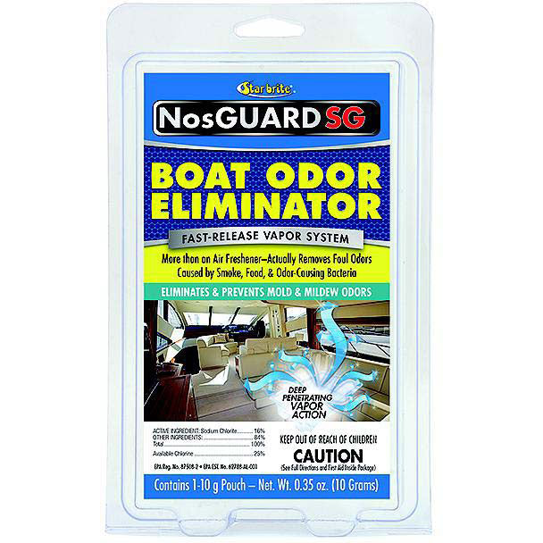 NosGuard Mildew Odor Control/Boat Odor Elminator, 10 Grams