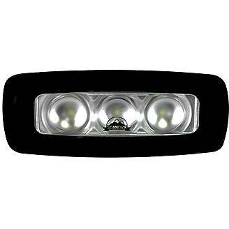 Scandvik 41451P Small Super Bright Spreader Light, Black