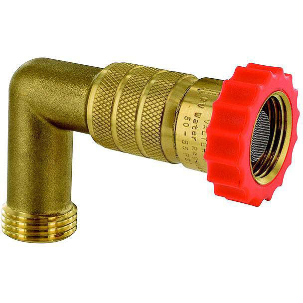 Valterra A012222 Hi-Flow 90Degree Water Regulator, Bulk