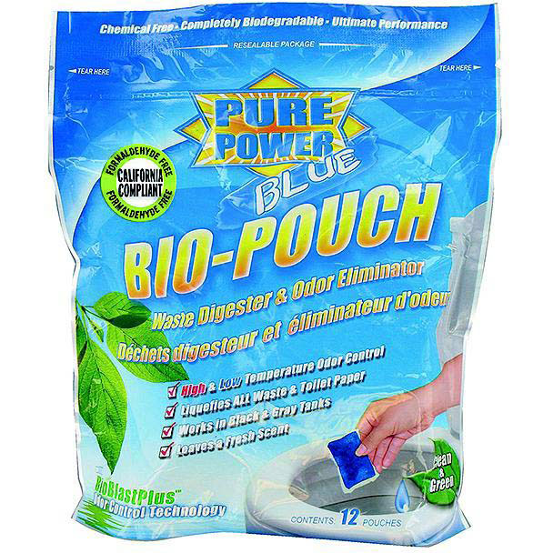 Valterra V23016 Pure Power Blue Bio-Pouch Drop In, 12/pk