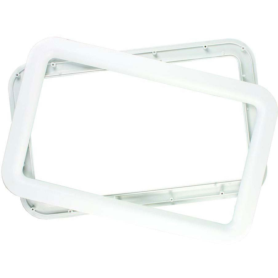 JR Products Deluxe Window Frame Set for RV Entry Door