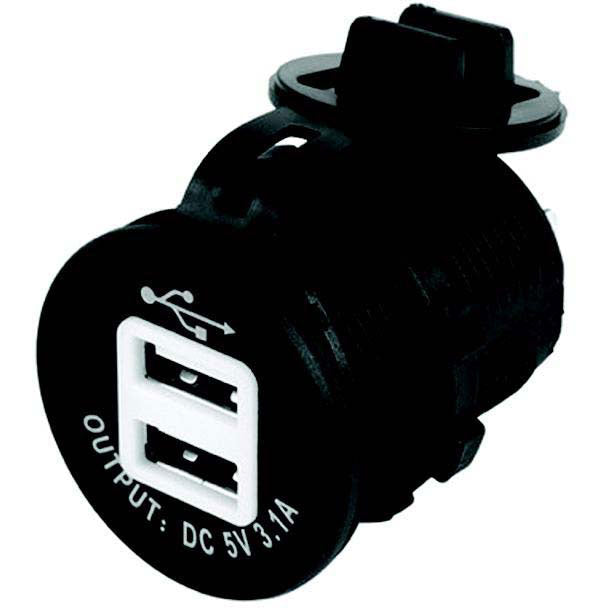 SeaDog 4265151 Double USB 12V - 24V Input Power Socket