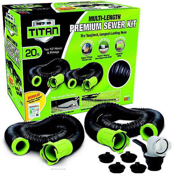 Thetford 17902 Titan 20' Pemium RV Sewer Kit System