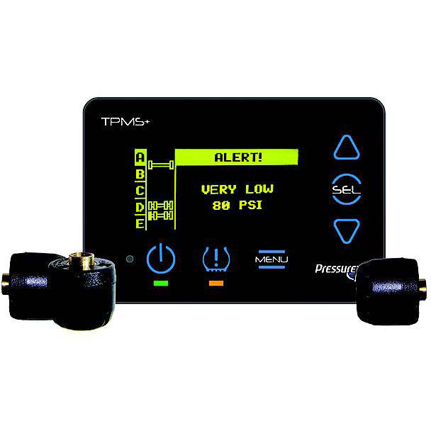 JR Products PULSE4K PressurePro FX TPMS, 4 Wheel Kit