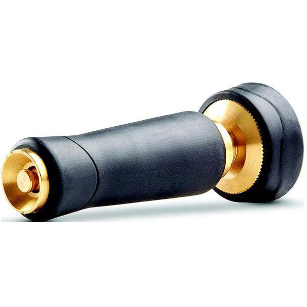 Gilmour 8052821001 Brass Twist Nozzle w/Rubber Grip