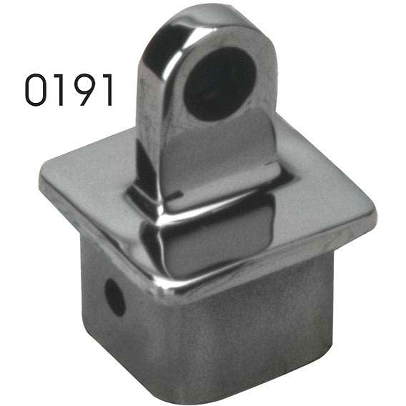 Internal Square Eye End, 7/8" x 7/8" Stainless, Each