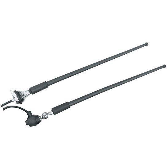 Peterson 13" Universal Rubber-Mast Antenna - Black