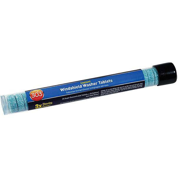 303 230371 Instant Windshield Washer Tablets, 25/pk