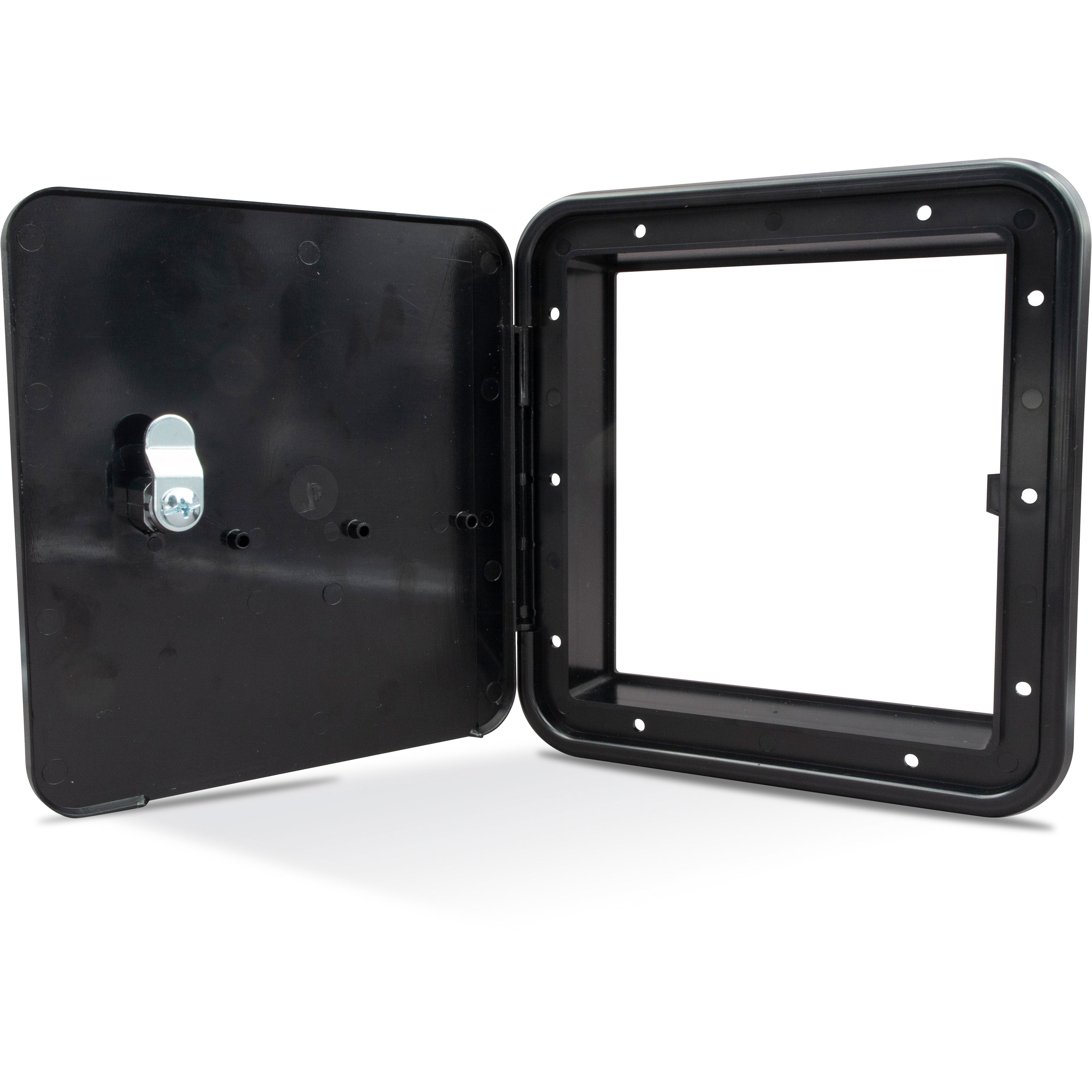 865-94308 Multi-Purpose Fuel Hatch w/o Back, Black