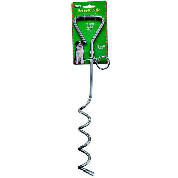 Valterra A102009VP Dog Tie-Out Stake, 18" x 8mm