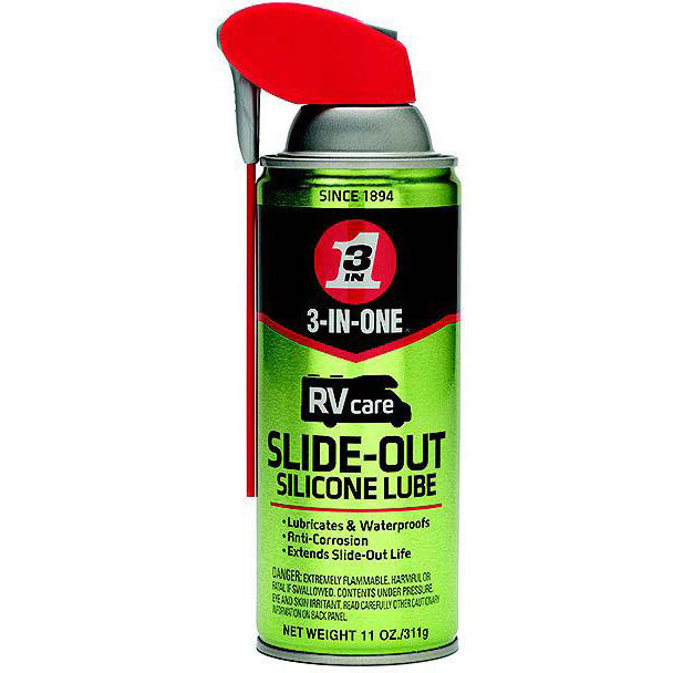 3-In-One 120084 RV Care Slide-Out Silicone Lube